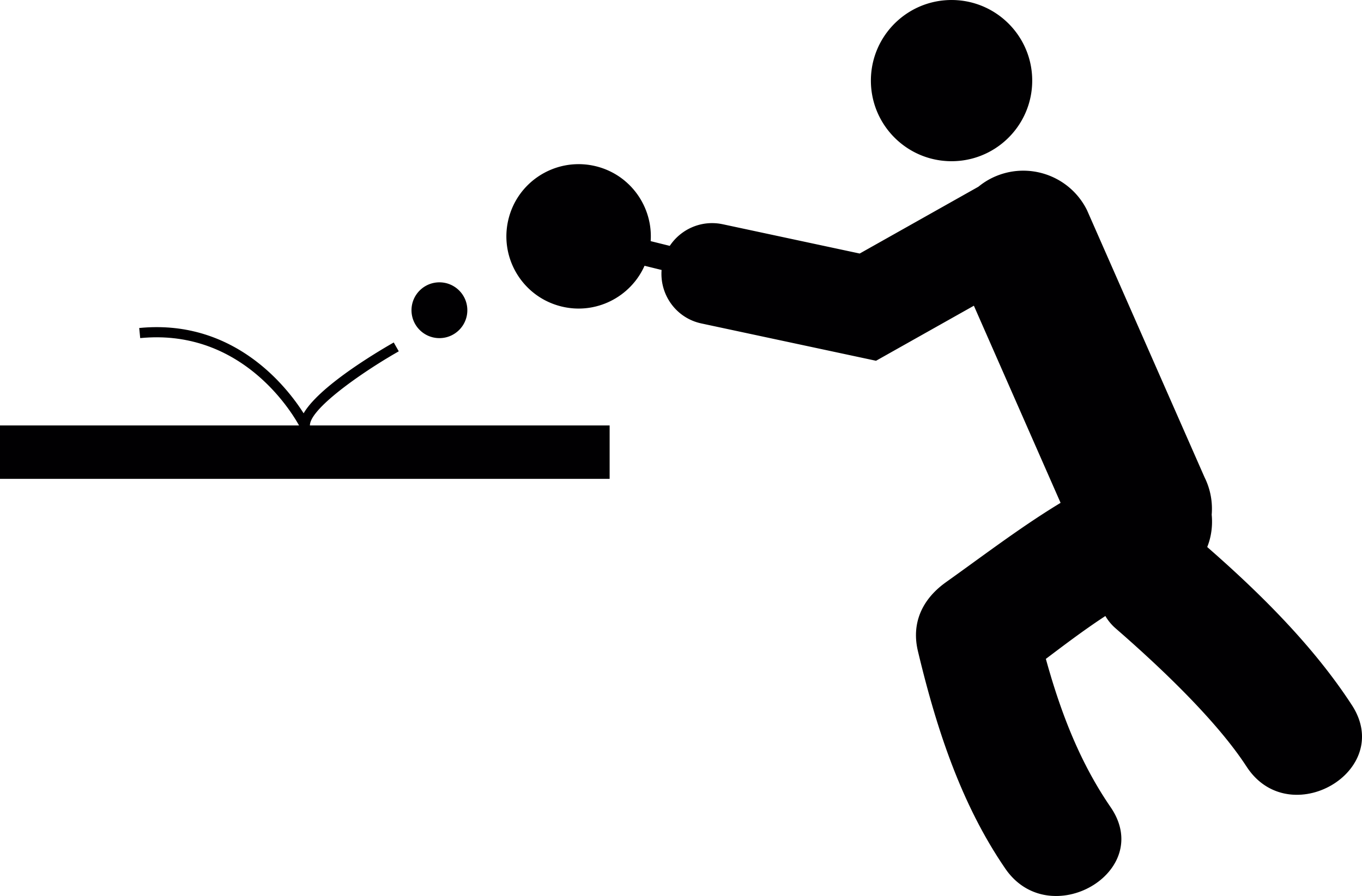 Man Playing Ping Pong Icon Svg Vector Free Vectors